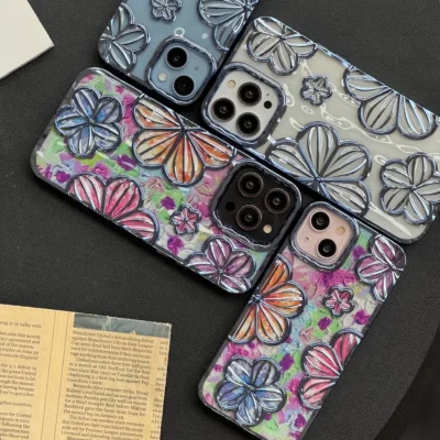 قاب The Flowers رنگی (کدC1552)