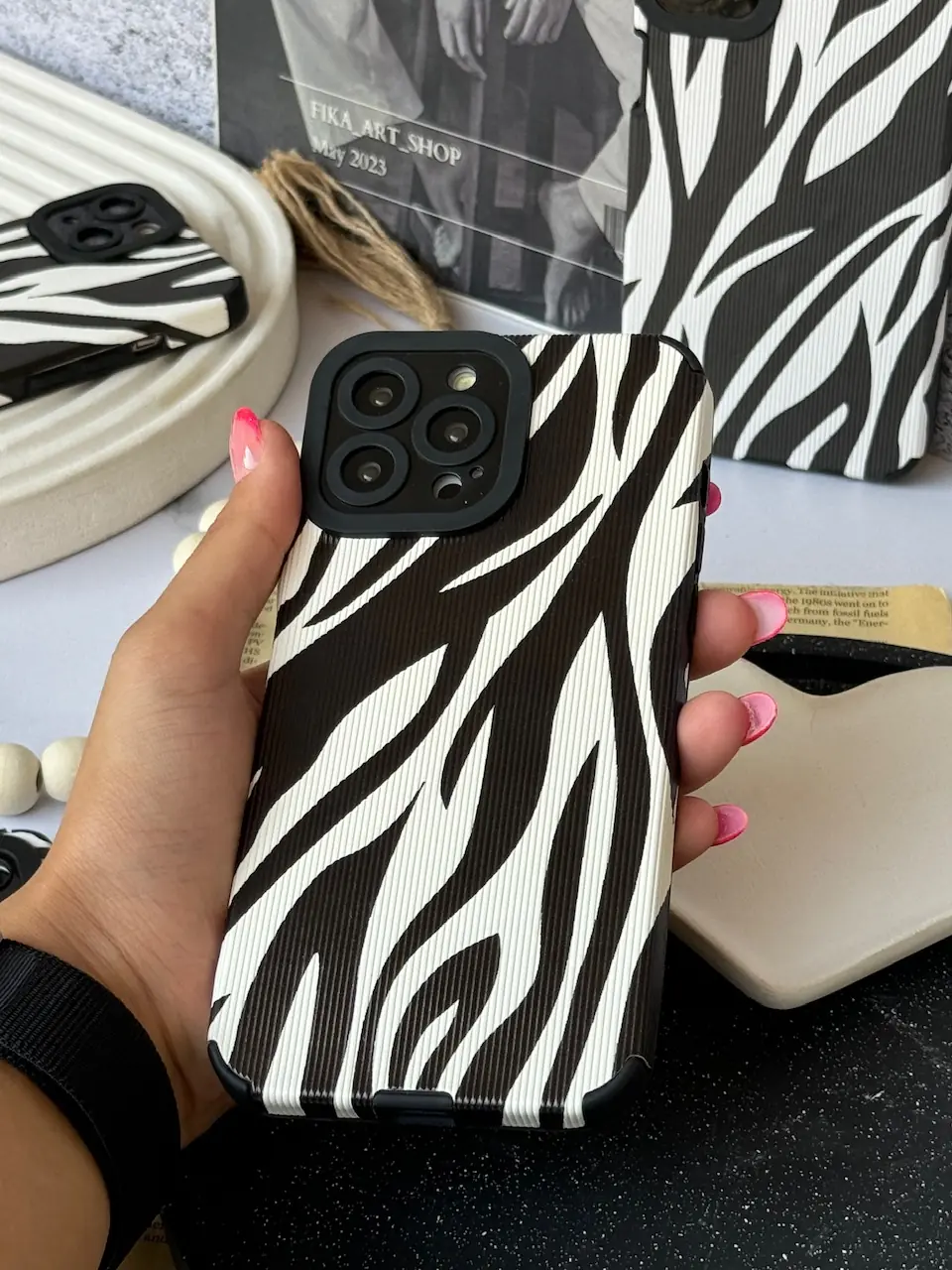 a49629 قاب کبریتی Zebra (کدC1788) - Image 1