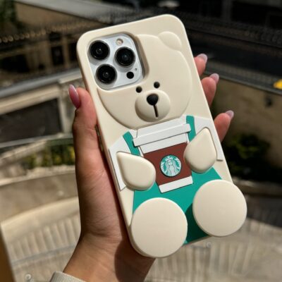 قاب  خرس استارباکس سیلیکونی (کدC1801)