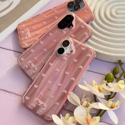 قاب قلب لیزری Pink Love (کدC2087)