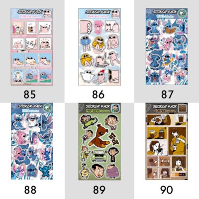 پک استیکر شماره 79 تا 149 (کدa0142)