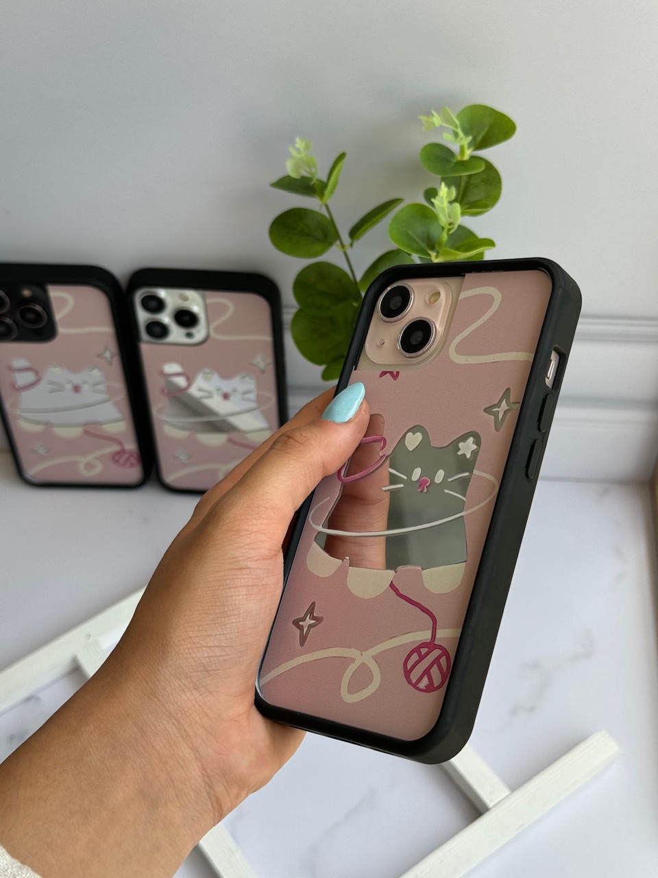 41a2fd.jpeg قاب گربه کاموایی آیفونی (کدC1727) - تصویر 1