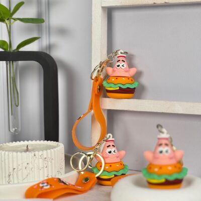 جا کلیدی سیلیکونی پاتریک همبرگری (کدa0203)