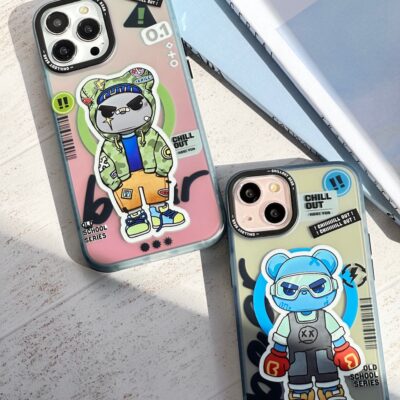 قاب Chillout Bear سری Old School (کدC1839)