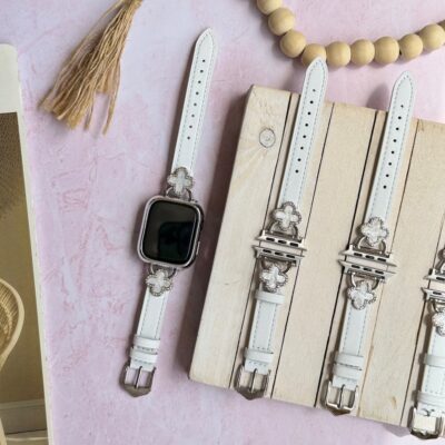 بند اپل واچ چرمی الحمرا Arpels (کدw5061)