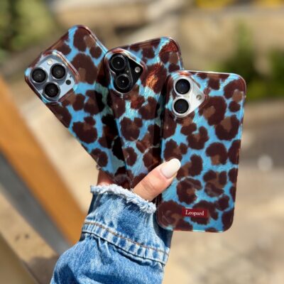 قاب Aqua Leopard آیفون (کدC2088)