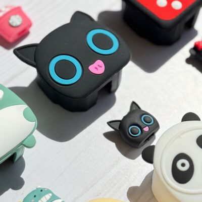 محافظ آداپتور 20 وات عروسکی سیلیکونی (4 تکه) (کدa0162)