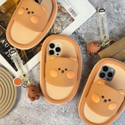 قاب دمپایی خرسی Teddy slippers (کدC1893)