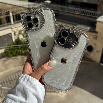 قاب کیتی رزینی نگین دار (کدC2096)