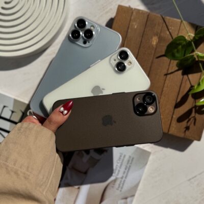 قاب Ultra-Thin Matte Case با محافظ لنز (کدC1872)