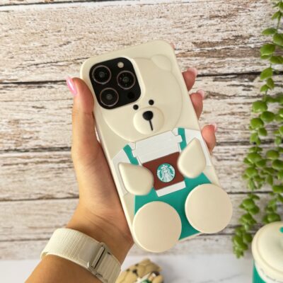 قاب  خرس استارباکس سیلیکونی (کدC1801)