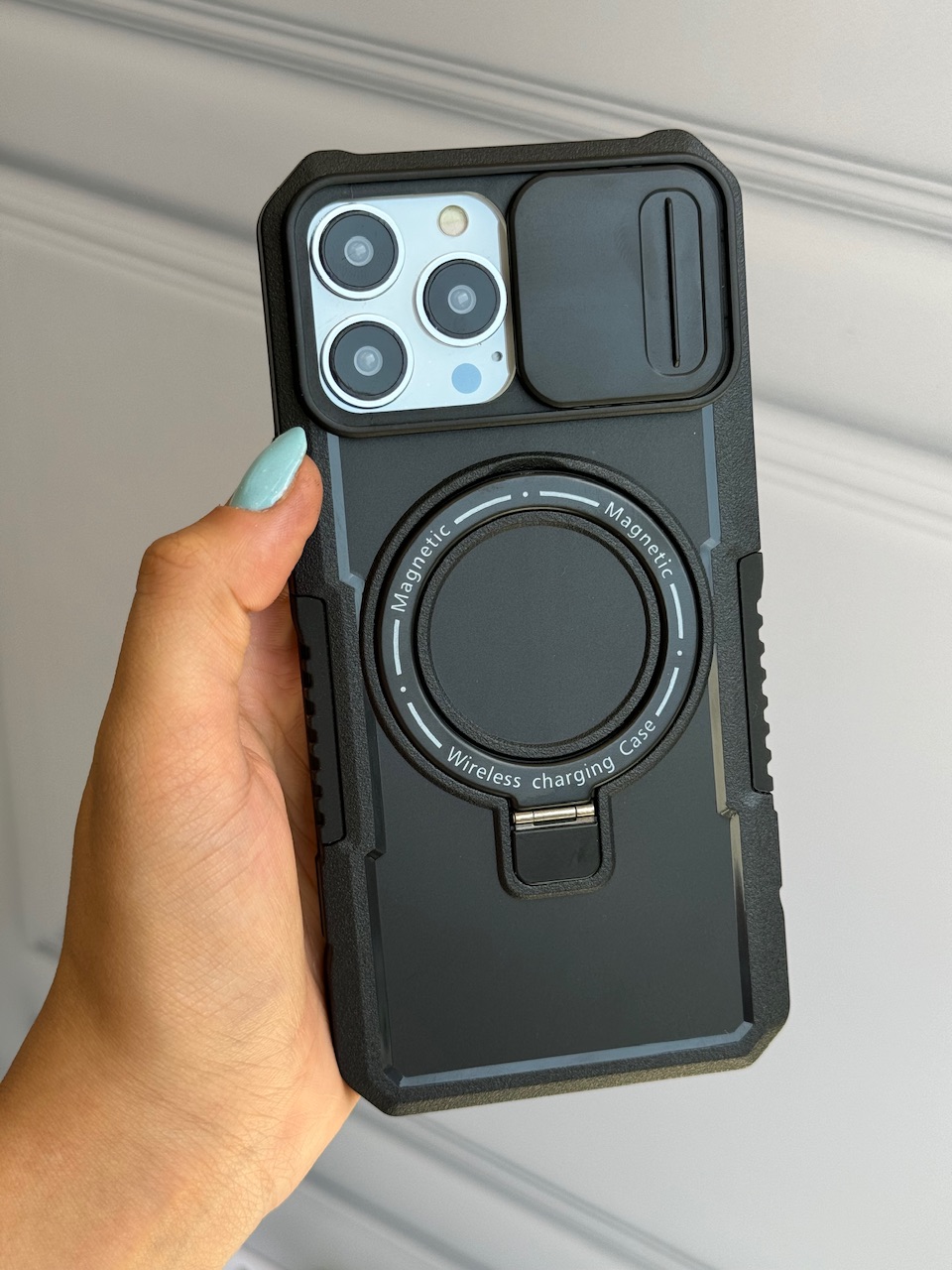 f6b66a.jpeg قاب Armor Magsafe کشویی استند شو (کدC1734) - تصویر 1