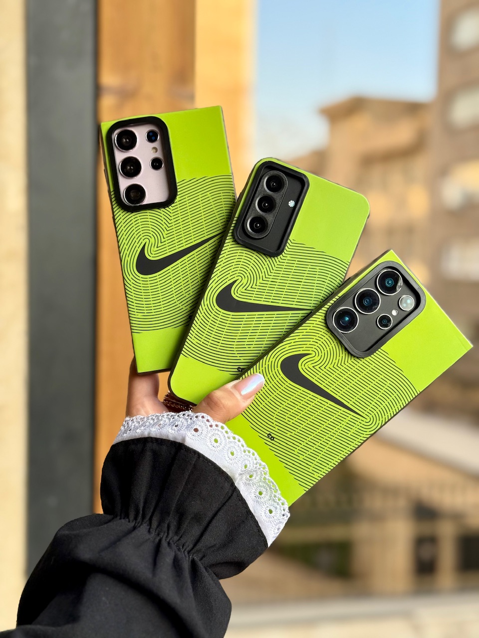 52de03 قاب نایک اثر انگشت سامسونگ و شیائومی (کدC2163) - تصویر 1