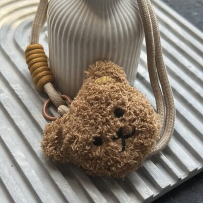 بند آویز خرسی پشمالو