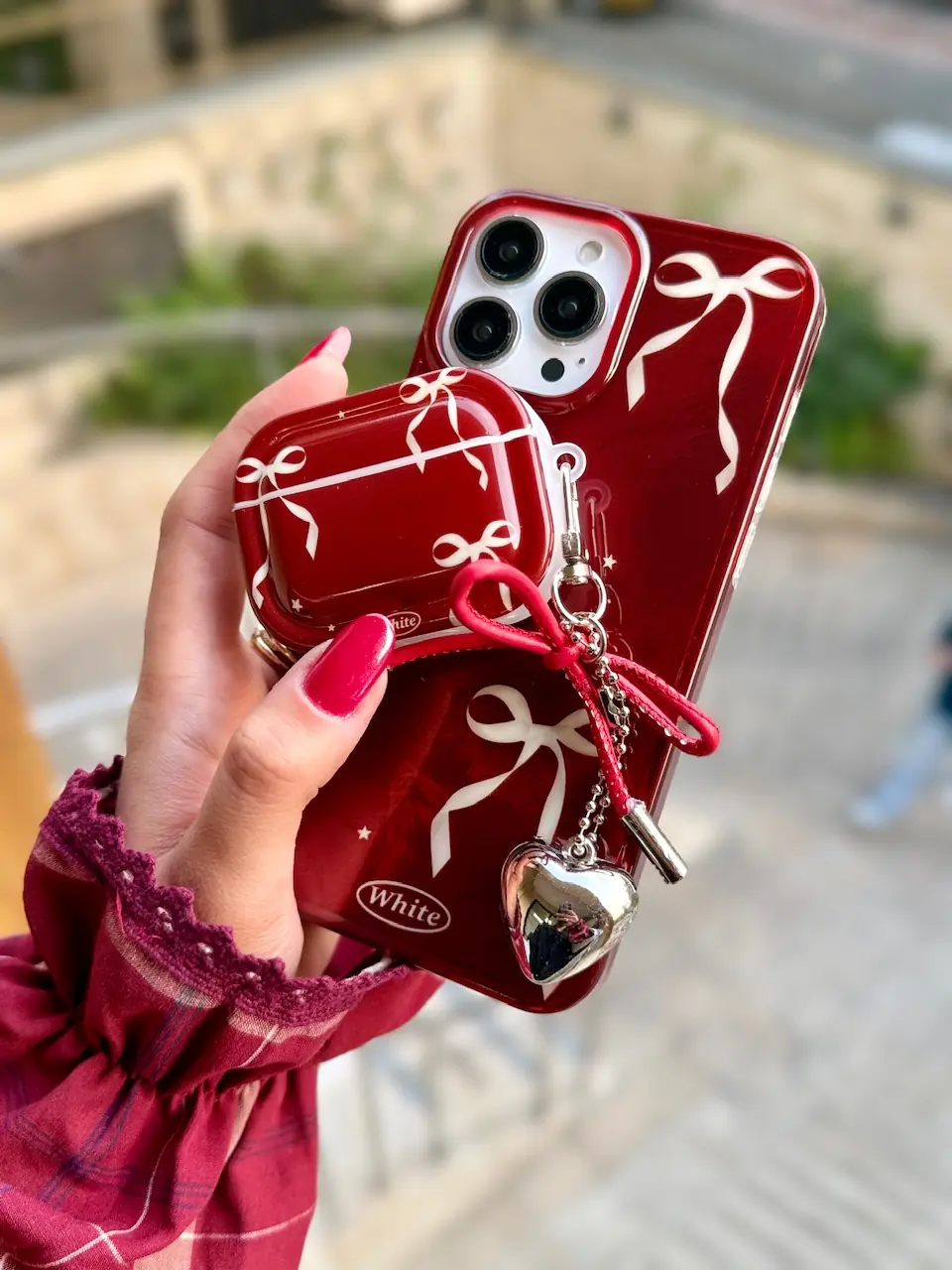 bccf20 ایرپاد ست قاب چری پاپیون و ستاره (کدa0274) - تصویر 1