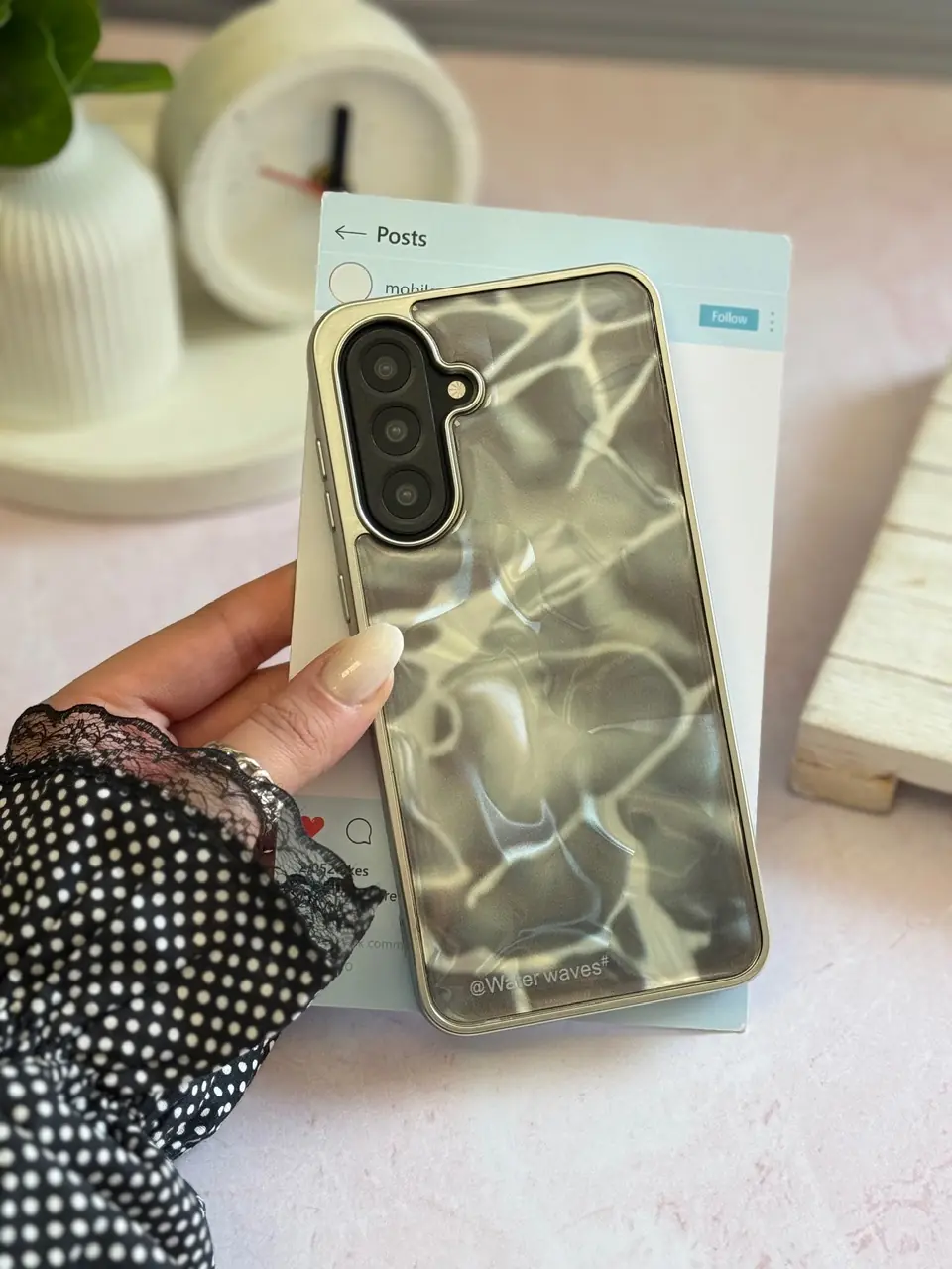 3af60f قاب موج آب water waves سامسونگ و شیائومی (کدC1831) - تصویر 1