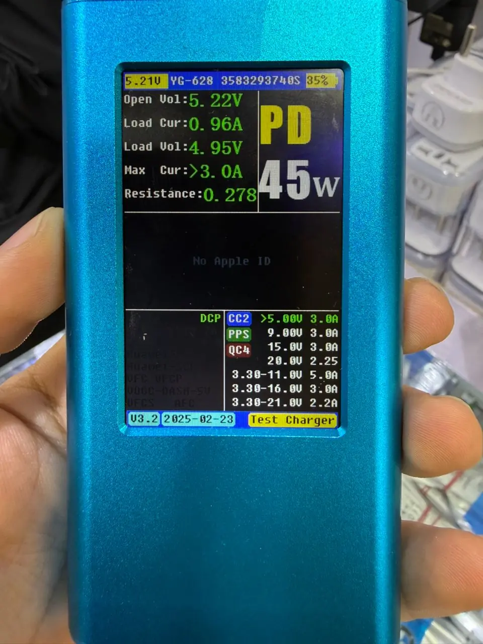 c6e0df آداپتور 45 وات سامسونگ 2 پین EP-T4511 با گارانتی مادام العمر (کدB9027) - تصویر 1