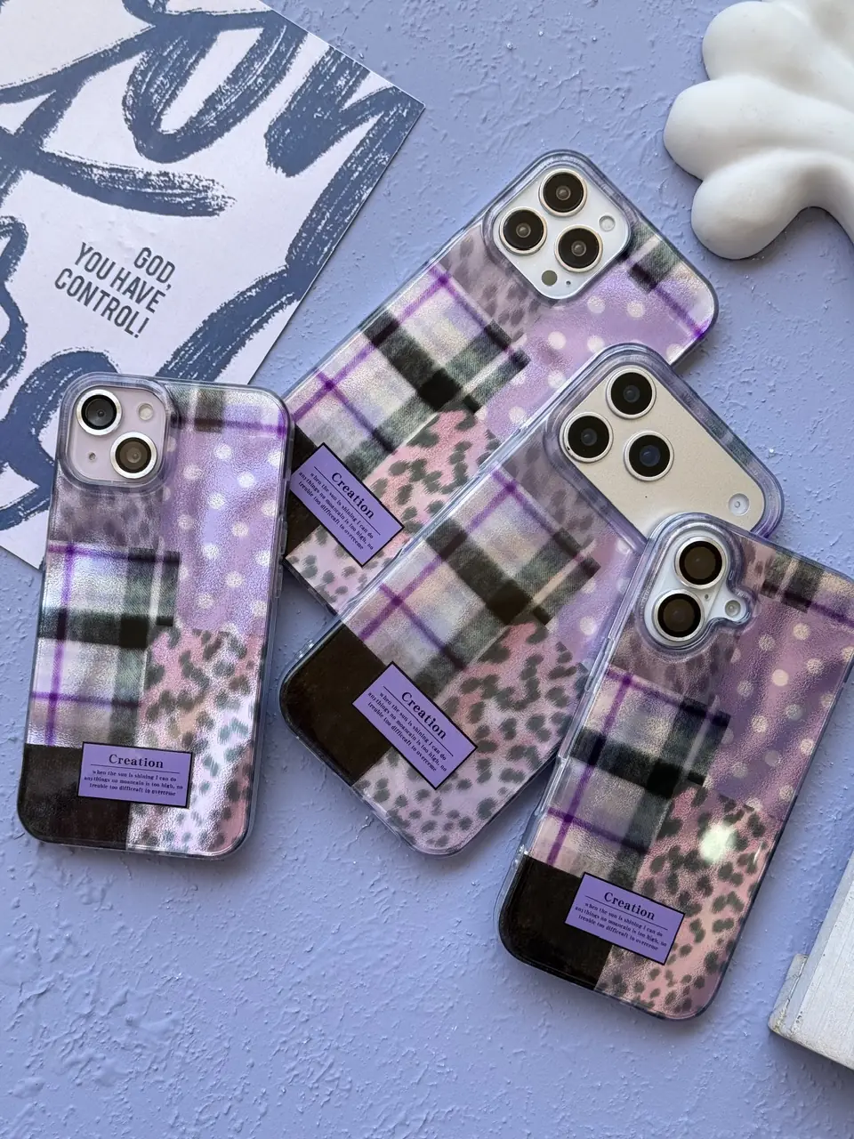 69aa56 قاب Purple Creation (کدC2237) - Image 1
