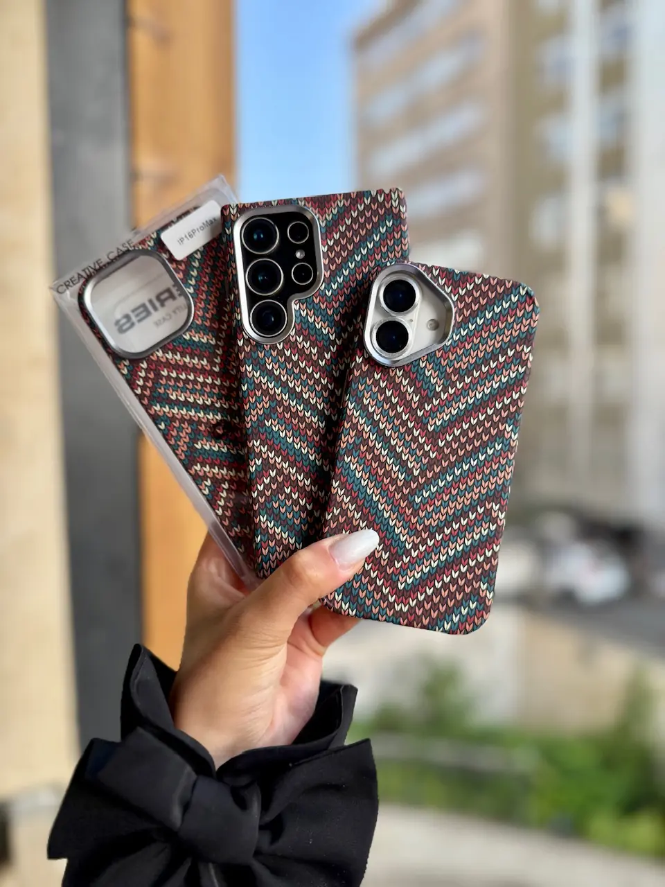 e3f883-1 قاب Boho Style با مگ سیف فعال (کدC2114) - Image 1