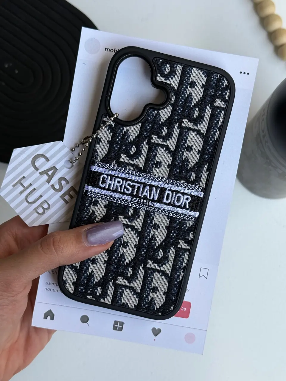 f38504 قاب Christian Dior گلدوزی (کدC2231) - Image 1